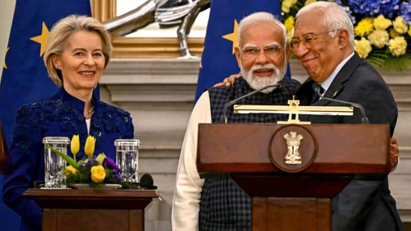 Firmato l'accordo di libero scambio tra Unione Europea e India