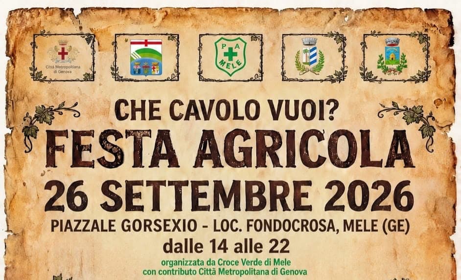 “Che cavolo vuoi?”: a Mele la Festa Agricola celebra alimentazione sana e prodotti del territorio