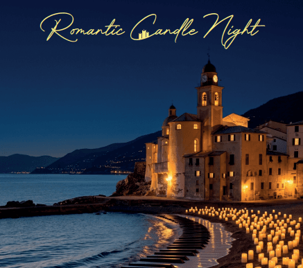 Camogli si illumina a lume di candela: al Rivo Giorgio arriva la "Romantic Candle Night"