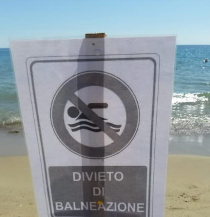 Guasto elettrico sul Lungomare di Rapallo: divieto temporaneo di balneazione alle "Saline"