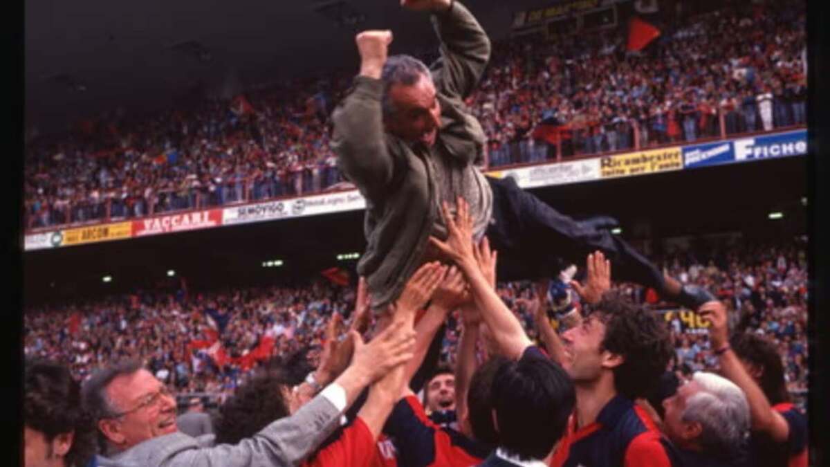 Addio a Osvaldo Bagnoli, l'eroe operaio che portò il Genoa a fare la storia
