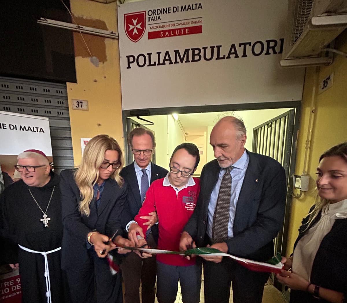 Begato, inaugurato il nuovo poliambulatorio dell’Ordine di Malta: quattro specialità per la Val Polcevera
