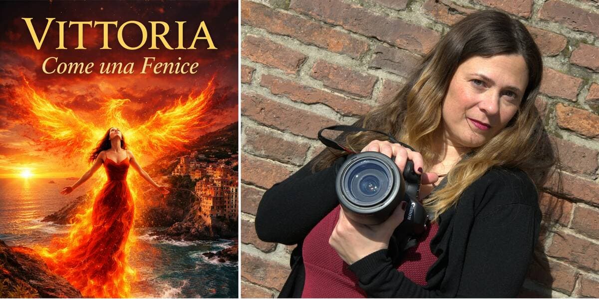 Angela Perri debutta con "Vittoria, come una Fenice": un viaggio ispirato a una storia vera attraverso la Liguria
