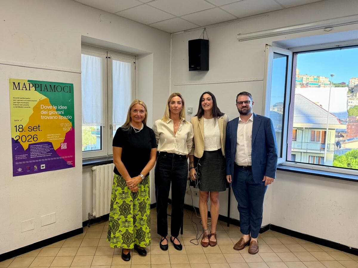 Politiche per i giovani: oltre 80 under 35 (si) “mappano” anche a Levante. Salis: "Ai ragazzi offriamo opportunità, strumenti e spazi”