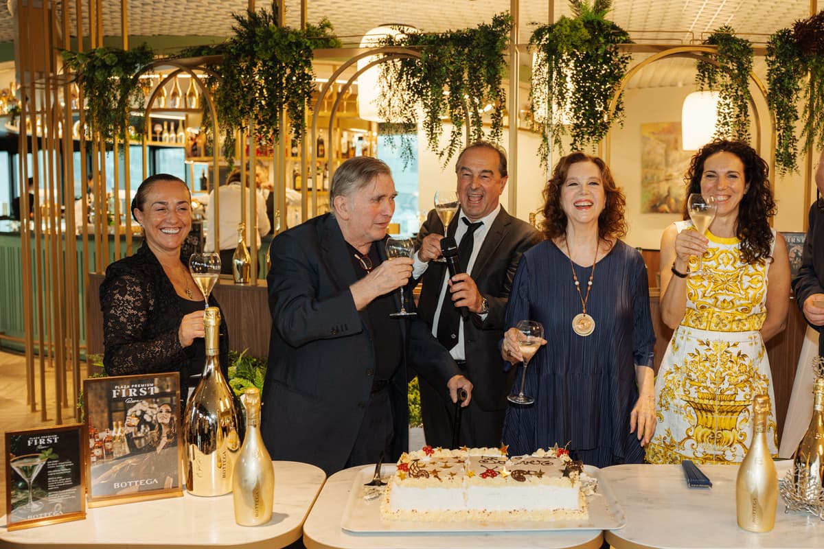 Il Gin Bottega per gli 80 anni della Sandrelli 