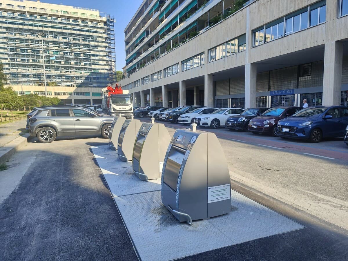 Rivoluzione rifiuti in città: inaugurate le nuove isole ecologiche interrate con i fondi del PNRR
